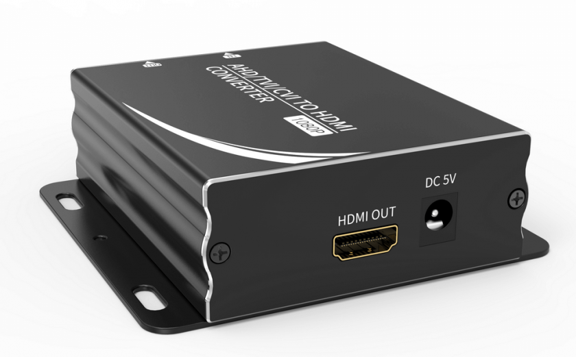 ממיר AHD / TVI / CVI TO HDMI עם ספק כוח