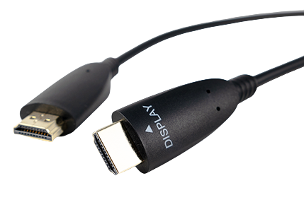 כבל AOC HDMI 2.1 מבוסס סיב אופטי באורך 40 מטר תומך 8K@60Hz / 4K@144Hz מקצועי