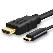 כבל USB C זכר ל-HDMI זכר באורך 1.8 מטר, תומך 4K@60HZ, אקונומי