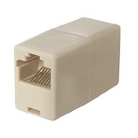 מתאם RJ45 CAT5e נקבה-נקבה לא מסוכך