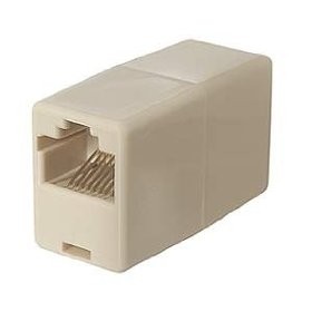 מתאם RJ45 CAT5e נקבה-נקבה לא מסוכך