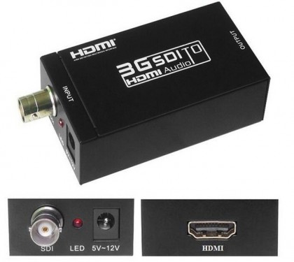 ממיר SDI ל-HDMI, תומך SDI, HD-SDI, 3G-SDI