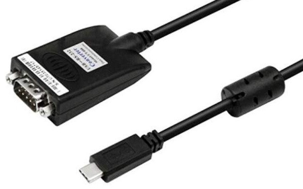 כבל USB C - סיריאלי RS232, מקצועי עם צ'יפסט FTDI, תומך Windows 8 / 8.1 / 10 / MAC / Android