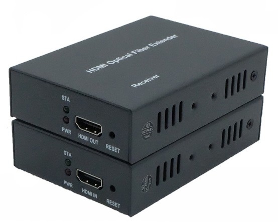 מרחיק HDMI על גבי כבל אופטי SM בודד עד 20 ק"מ, תומך 1080P