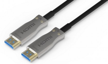 כבל AOC HDMI 2.0 מבוסס סיב אופטי באורך 10 מטר תומך 4K@60Hz