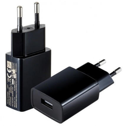 ספק כוח קיר 220V ל-5V USB, מקסימום 1 אמפר