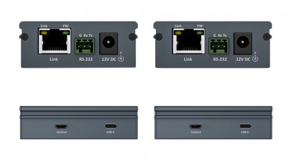 מרחיק USB C תומך USB3.0 על גבי כבל רשת עד 100 מטר, כולל הרחקת RS232 ו-POC, מבית MSOLUTIONS