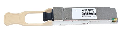 טרנסיבר 100G QSFP28 SR4 850nm MM MPO 100M תואם CISCO/MSA