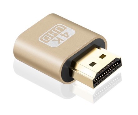 מתאם דמי HDMI DUMMY PLUG תומך 4K@30HZ