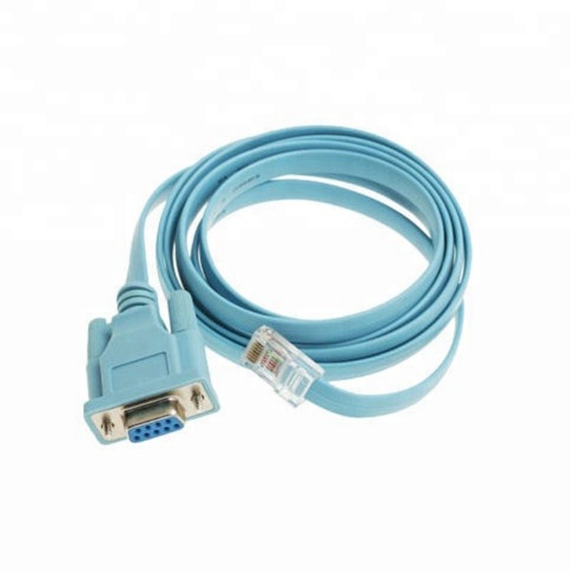 כבל קונסול לסיסקו DB9 - RJ45, באורך 1.8 מטר