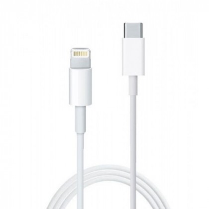 כבל USB C - LIGHTNING איכותי באורך 1 מטר (מקסימום 20W)