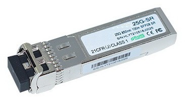 טרנסיבר 25G SFP28 SR 850nm MM LC150M תואם CISCO/MSA