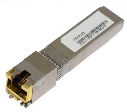 טרנסיבר +SFP (מיניג'ביק) ל-10G/5G/2.5G/1G BASE-T RJ45 תואם HP