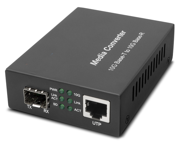 ממיר מדיה RJ45 1.25G/2.5G/5G/10G לשקע +SFP (לא כולל מודול +SFP)