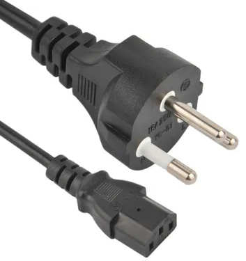 כבל חשמל למחשב "כבל קומקום" תאילנדי 1.8 מטר