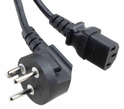 כבל חשמל למחשב "כבל קומקום" לדנמרק 1.8 מטר