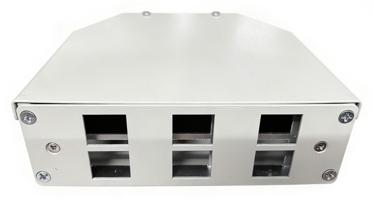 פנל מתכתי לפס דין ל-6 חורים לקיסטון