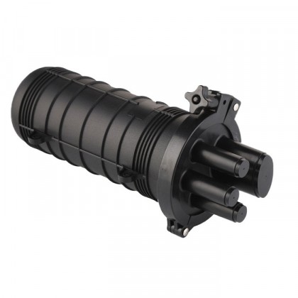 קלוז'ר אופטי אובלי DOME CLOSURE, כניסה אחת + 3 יציאות, ל-24 סיבים