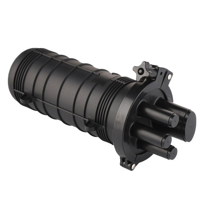 קלוז'ר אופטי אובלי DOME CLOSURE, כניסה אחת + 3 יציאות, ל-48 סיבים