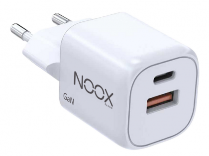 מטען קיר GaN 30W – USB-C + USB-A | טעינה מהירה PD / PPS