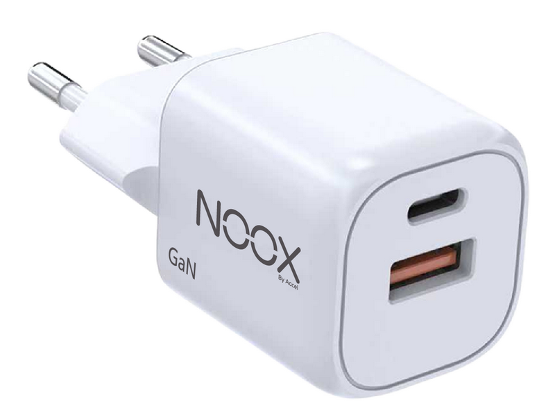 מטען קיר 20W – USB-C + USB-A | טעינה מהירה PD / PPS