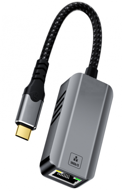 מתאם USB-C ל-RJ45 10GbE – רשת 10Gbps | USB4