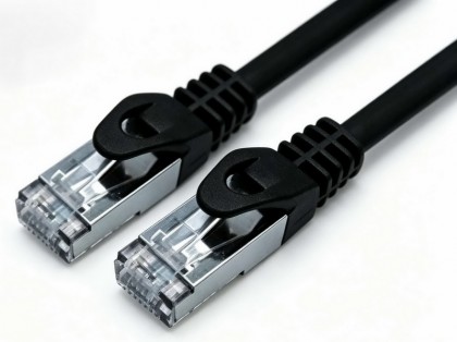 כבל רשת CAT6A חיצוני OUTDOOR עם בידוד כפול באורך 3 מטר