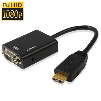 כבל ממיר VGA ל HDMI