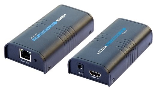 מרחיק HDMI על גבי כבל רשת יחיד עד 150 מטר בטכנולוגיית TCP/IP, עם אפשרות לפיצול למספר מסכים