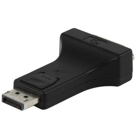 מתאם DISPLAYPORT זכר - DVI נקבה, תומך 1080P@60HZ