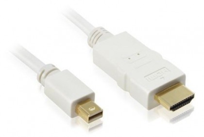 כבל אקטיבי MINI DISPLAYPORT - HDMI באורך 1.8 מטר, תומך אודיו ו-4K@60HZ