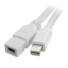 כבל מאריך MINI DISPLAYPORT זכר-נקבה באורך 20 ס"מ (PORT SAVER)