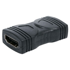 מתאם HDMI נקבה - HDMI נקבה, מוזהב