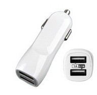 מטען לרכב לשני חיבורי 5V USB, מקסימום 2.1A, מתאים לטאבלטים, סוג איכותי ATS