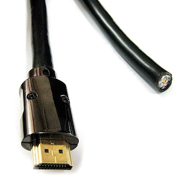 כבל HDMI1.4 26AWG להשחלה באורך 5 מטר, עם צד אחד מורכב
