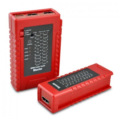 טסטר לכבלי HDMI עם 2 מצבים