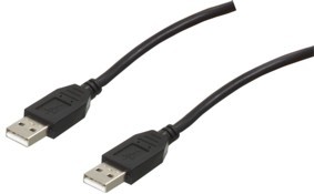 כבל USB2.0 שטוח - שטוח, 1.8 מטר