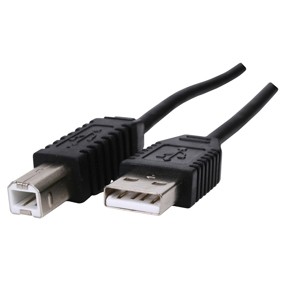 כבל USB2.0 שטוח - ריבוע, 3 מטר