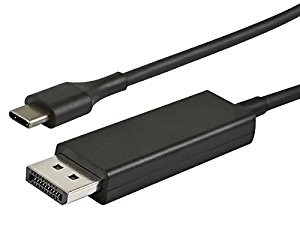 כבל USB C זכר ל-DISPLAYPORT זכר באורך 3 מטר, תומך 4K@60HZ