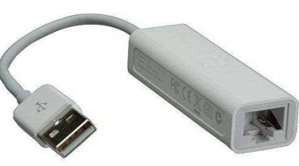 מתאם USB - LAN RJ45 תומך 10/100Mb (כרטיס רשת USB), תומך WIN10