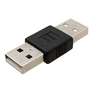 מתאם USB זכר - זכר