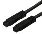 כבל FIREWIRE איכותי 9 פינים - 9 פינים, 1.8 מטר