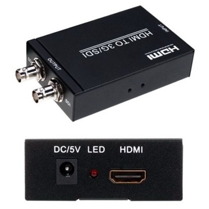 ממיר HDMI ל-2xSDI, תומך SDI, HD-SDI, 3G-SDI