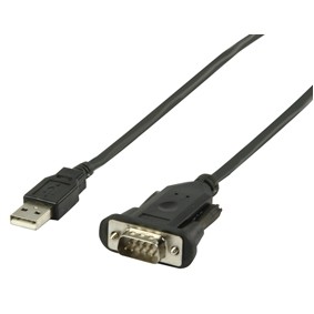כבל USB - סיריאלי RS232, אקונומי עם צ'יפסט CH340