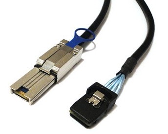 כבל MINI SAS 26P (SFF-8088) - MINI SAS 36P (SFF-8087) 2M